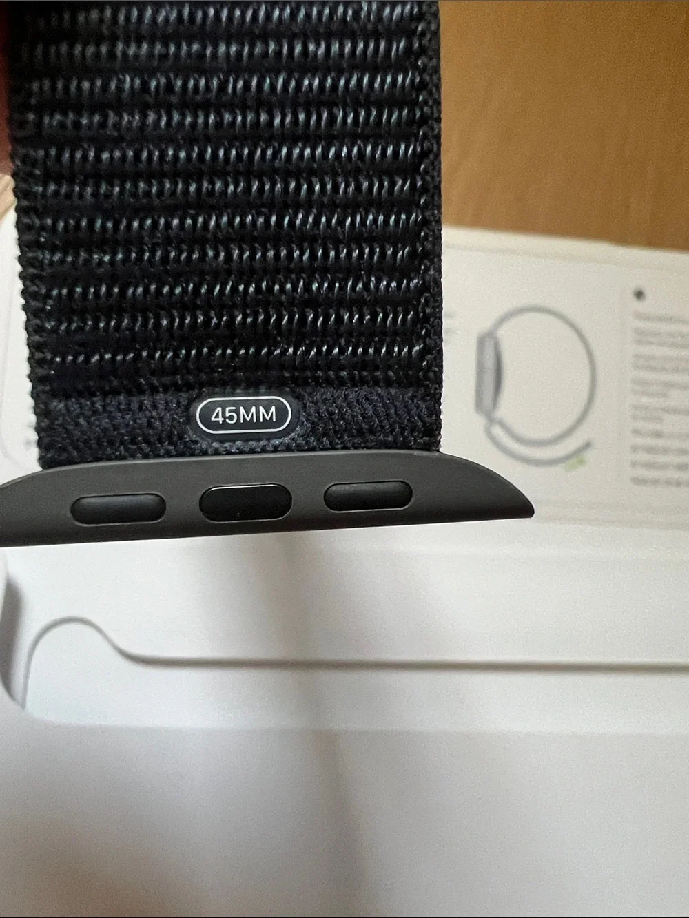 Apple Watch midnight blue sport band 45mm